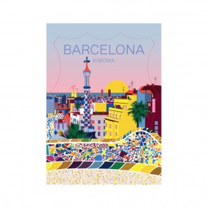 Rimowa Barcelona Luggage Stickers Mehrfarbig Sale Deutschland AGJLX-5684