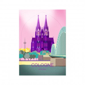 Rimowa Cologne Luggage Stickers Mehrfarbig Sale Deutschland OHTWB-1436