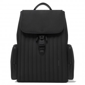 Rimowa Flap Large in Nylon and Leder Rucksack Schwarz Sale Deutschland YAWCV-5908