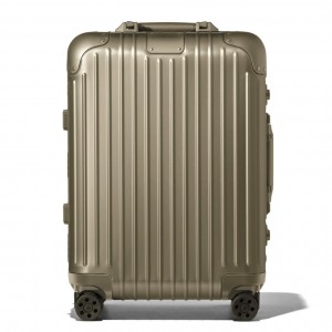 Rimowa Original Cabin Aluminum Carry-On Koffer Silber Sale Deutschland ZFKGQ-9760