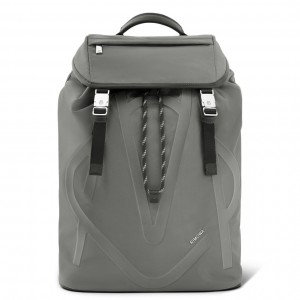 Rimowa Signature Flap in ECONYL® Nylon Rucksack Grau Sale Deutschland BXVAD-3078