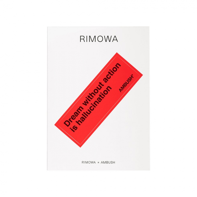 Rimowa AMBUSH® Dream Without Action Luggage Stickers Mehrfarbig Sale Deutschland UYODH-9168