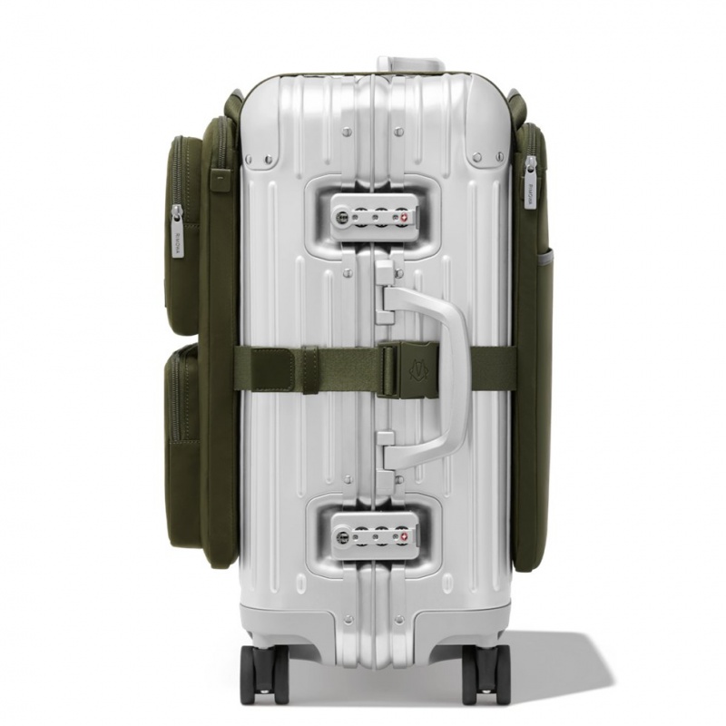 Rimowa Cabin Luggage Harness Organizers Khaki Grün Sale Deutschland PXLOF-0286