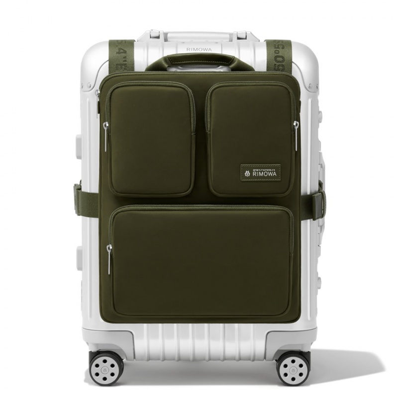 Rimowa Cabin Luggage Harness Organizers Khaki Grün Sale Deutschland PXLOF-0286