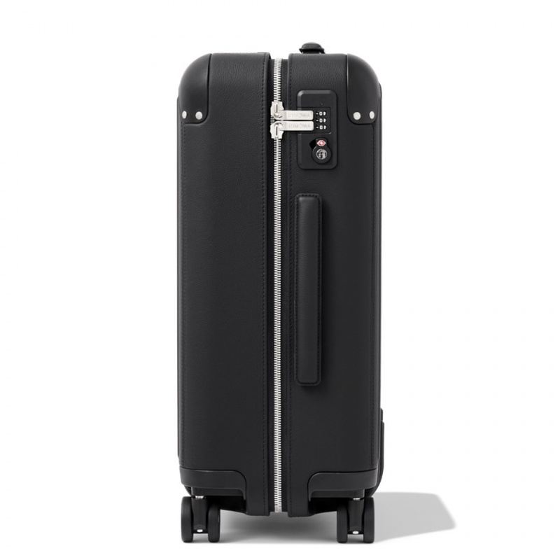 Rimowa Distinct Cabin Leder Carry-On Koffer Schwarz Sale Deutschland PFZXI-8547