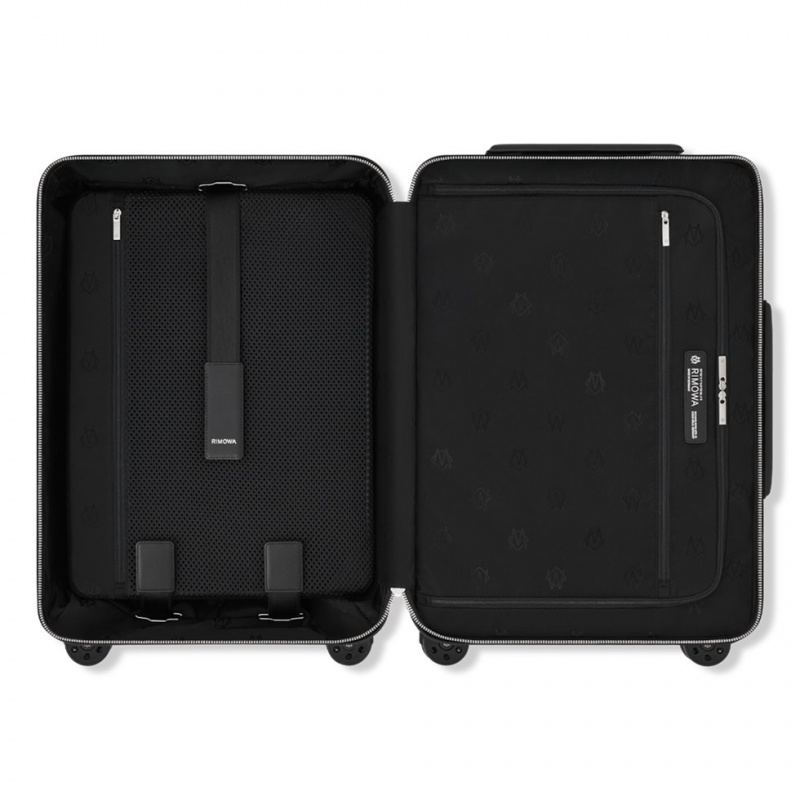 Rimowa Distinct Cabin Leder Carry-On Koffer Schwarz Sale Deutschland PFZXI-8547