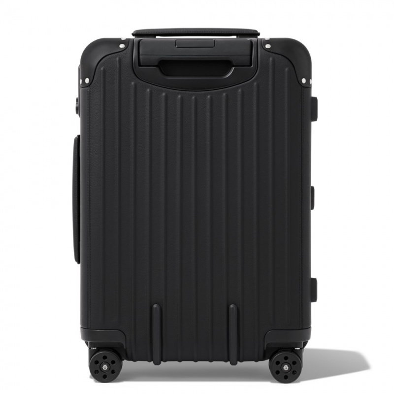 Rimowa Distinct Cabin Leder Carry-On Koffer Schwarz Sale Deutschland PFZXI-8547