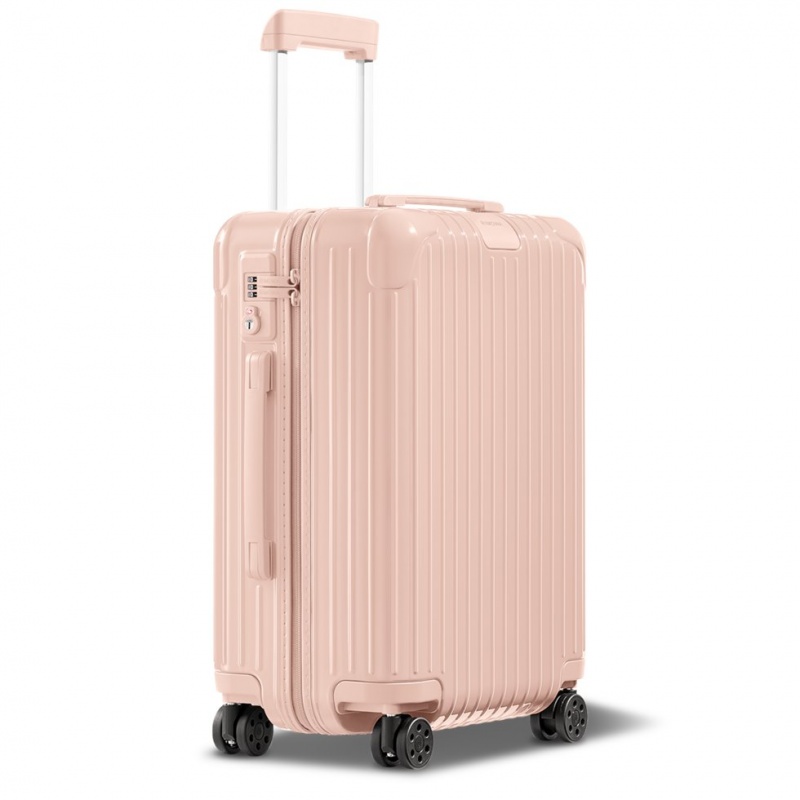 Rimowa Essential Cabin Laufschuhe Carry-On Koffer Rosa Sale Deutschland XTQSM-5638