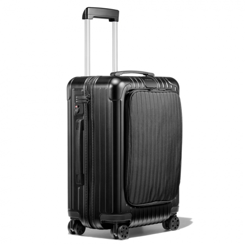 Rimowa Essential Sleeve Cabin Carry-On Koffer Schwarz Sale Deutschland MZPGI-0392