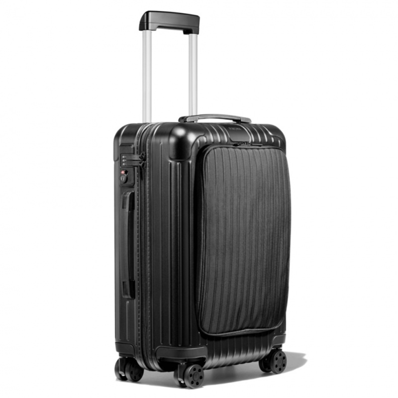 Rimowa Essential Sleeve Cabin S Carry-On Koffer Schwarz Sale Deutschland PFDMX-6421