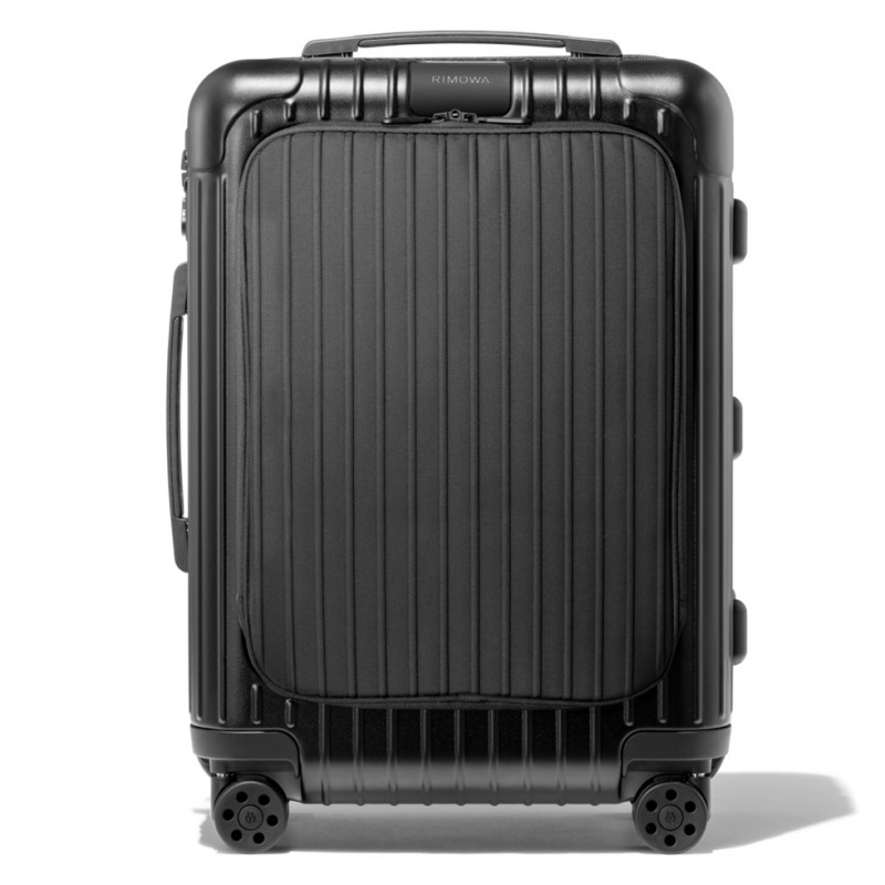 Rimowa Essential Sleeve Cabin S Carry-On Koffer Schwarz Sale Deutschland PFDMX-6421