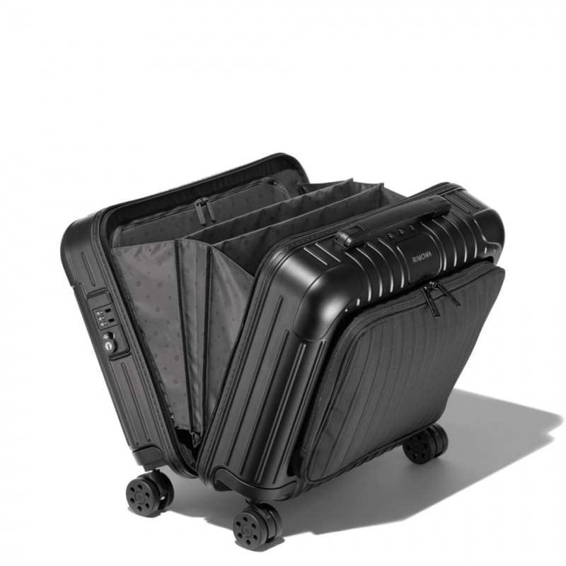 Rimowa Essential Sleeve Compact Convertible Wheeled Briefcase Koffer Schwarz Sale Deutschland LRBCG-8179