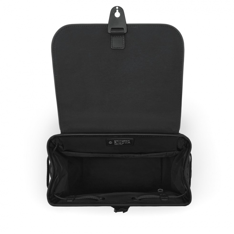 Rimowa Flap Large in Nylon and Leder Rucksack Schwarz Sale Deutschland YAWCV-5908