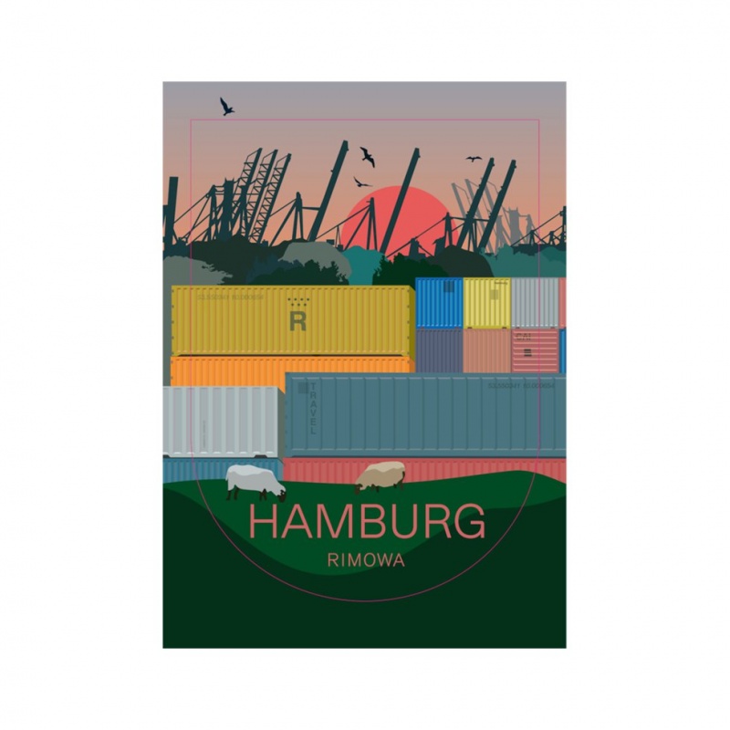 Rimowa Hamburg Luggage Stickers Mehrfarbig Sale Deutschland VFTYO-7368