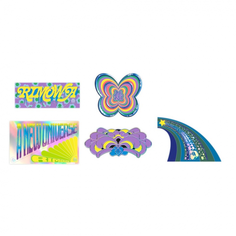 Rimowa Iridescent Stickers Set Luggage Stickers Mehrfarbig Sale Deutschland YNAKX-3278