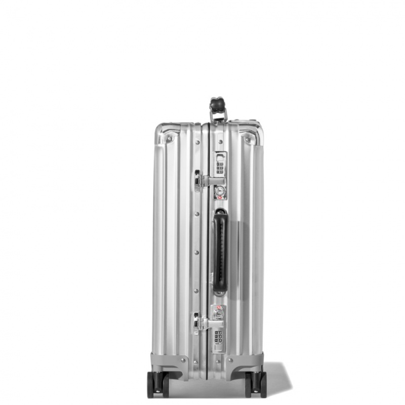 Rimowa Klassische Cabin S Aluminum Small Carry-On Koffer Silber Sale Deutschland IAWVC-2864