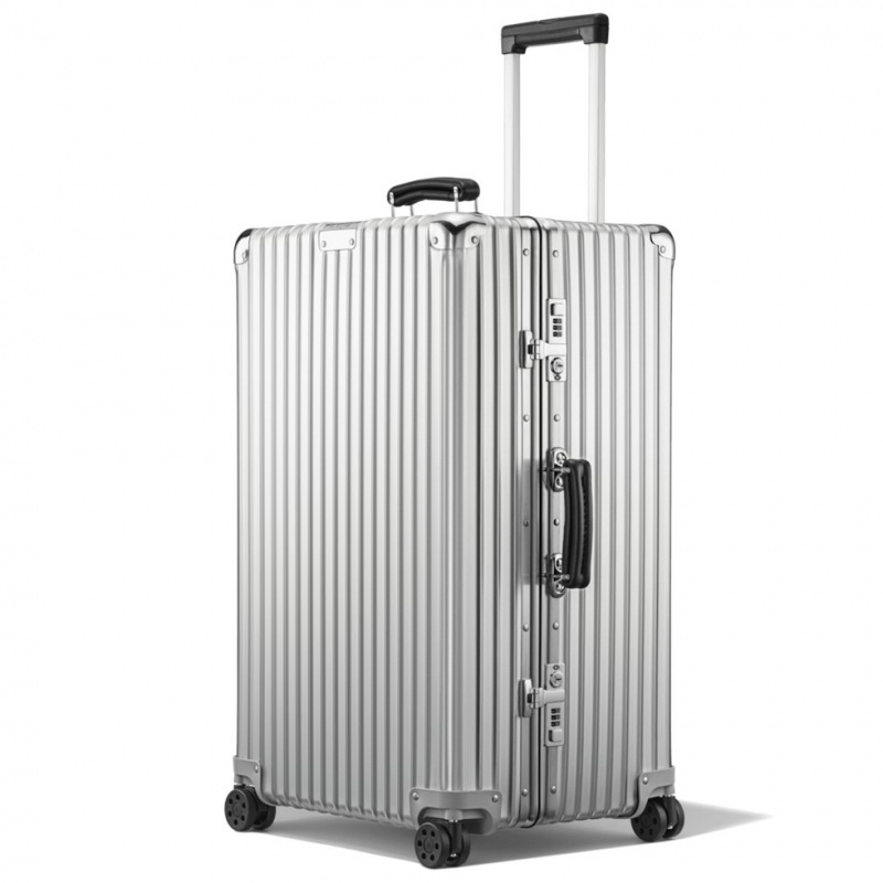 Rimowa Klassische Trunk Large Aluminum Koffer Silber Sale Deutschland EFJMA-6912