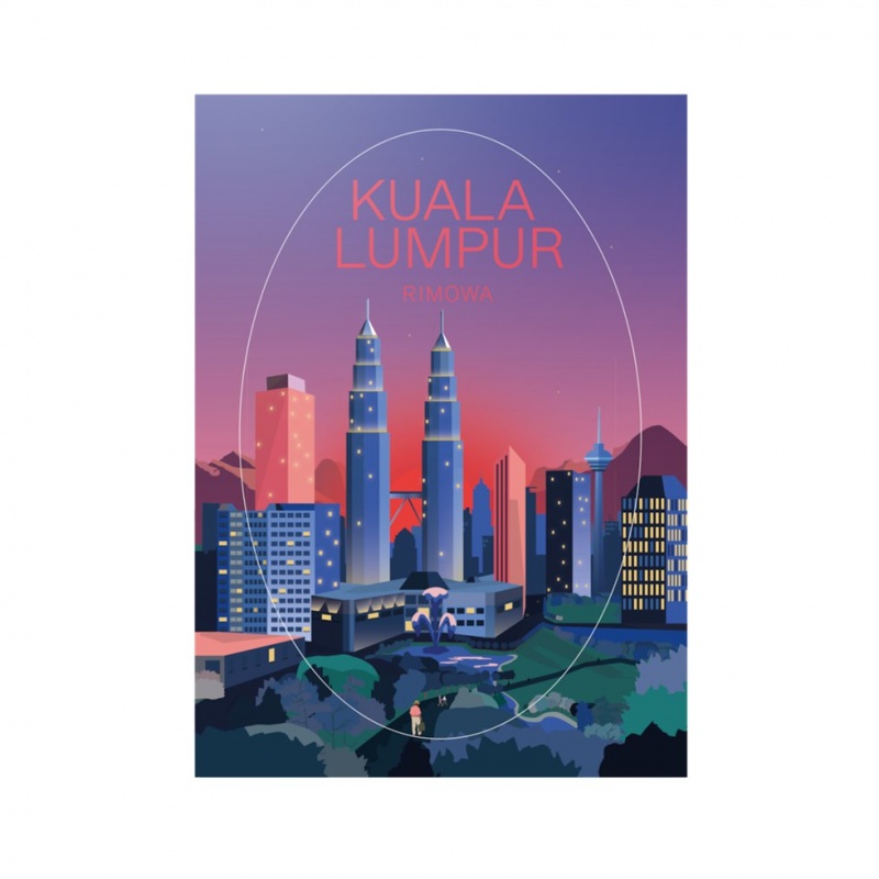 Rimowa Kuala Lumpur sticker Luggage Stickers Mehrfarbig Sale Deutschland LCPOJ-7902