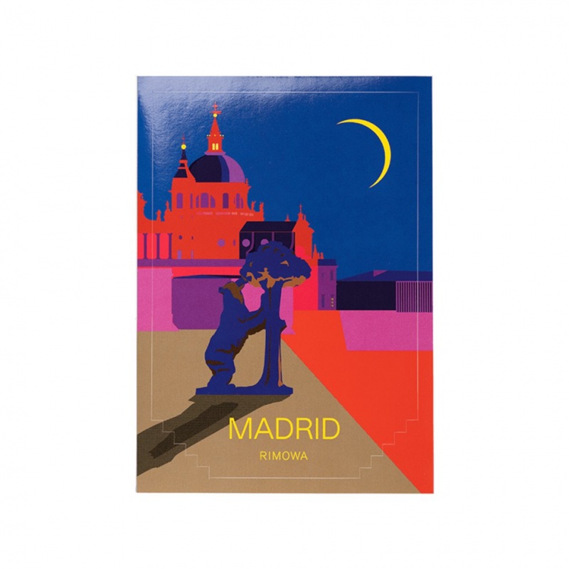 Rimowa Madrid Luggage Stickers Mehrfarbig Sale Deutschland YVETD-4679