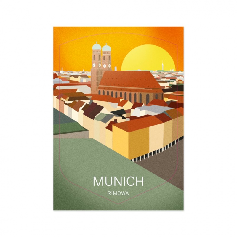 Rimowa Munich Luggage Stickers Mehrfarbig Sale Deutschland VTYAF-9731