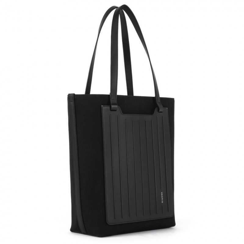 Rimowa Never Still Vertical in Leder & Canvas Tragetaschen Schwarz Sale Deutschland CSGEN-5728