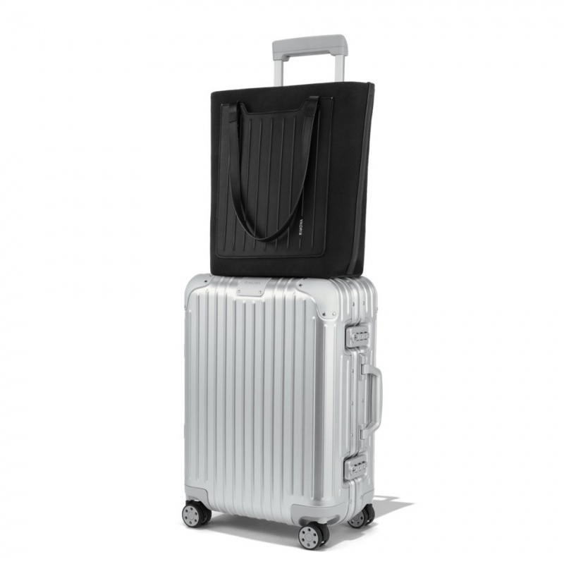 Rimowa Never Still Vertical in Leder & Canvas Tragetaschen Schwarz Sale Deutschland CSGEN-5728