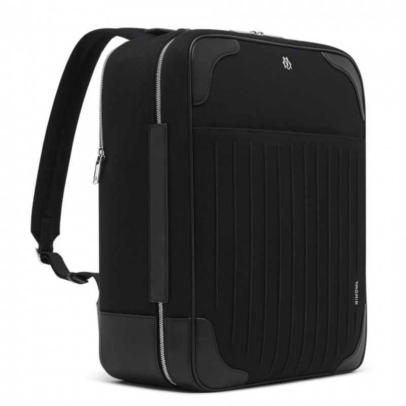 Rimowa Never Still - Canvas Travel Rucksack Schwarz Sale Deutschland QRJAC-4801