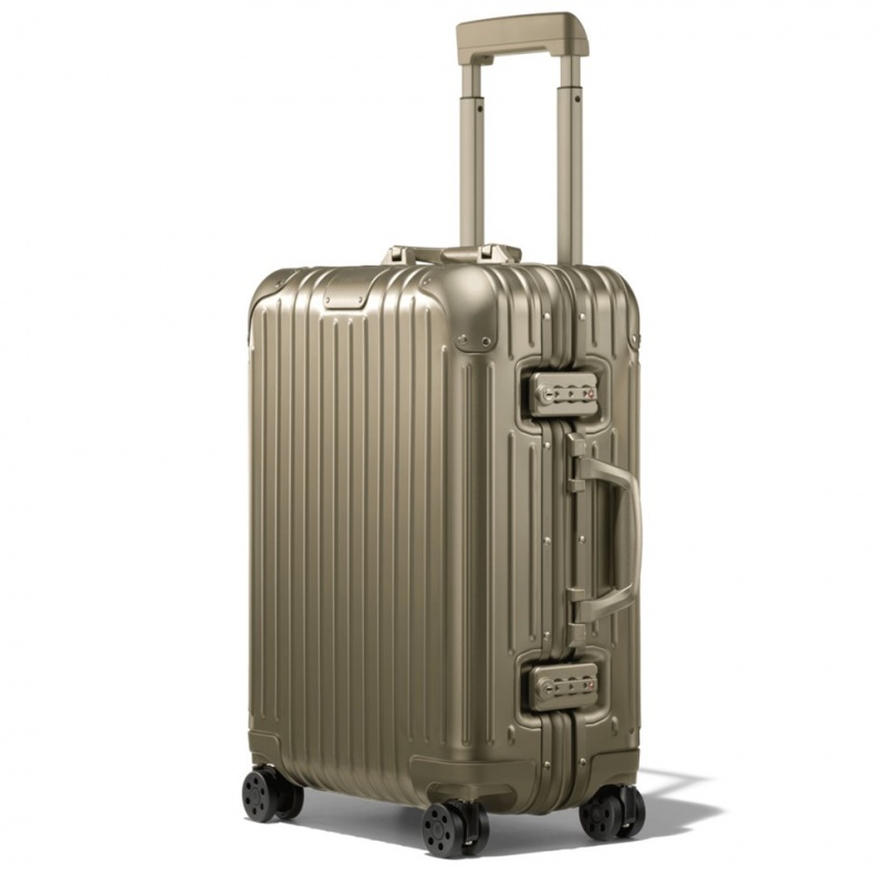 Rimowa Original Cabin Aluminum Carry-On Koffer Silber Sale Deutschland ZFKGQ-9760