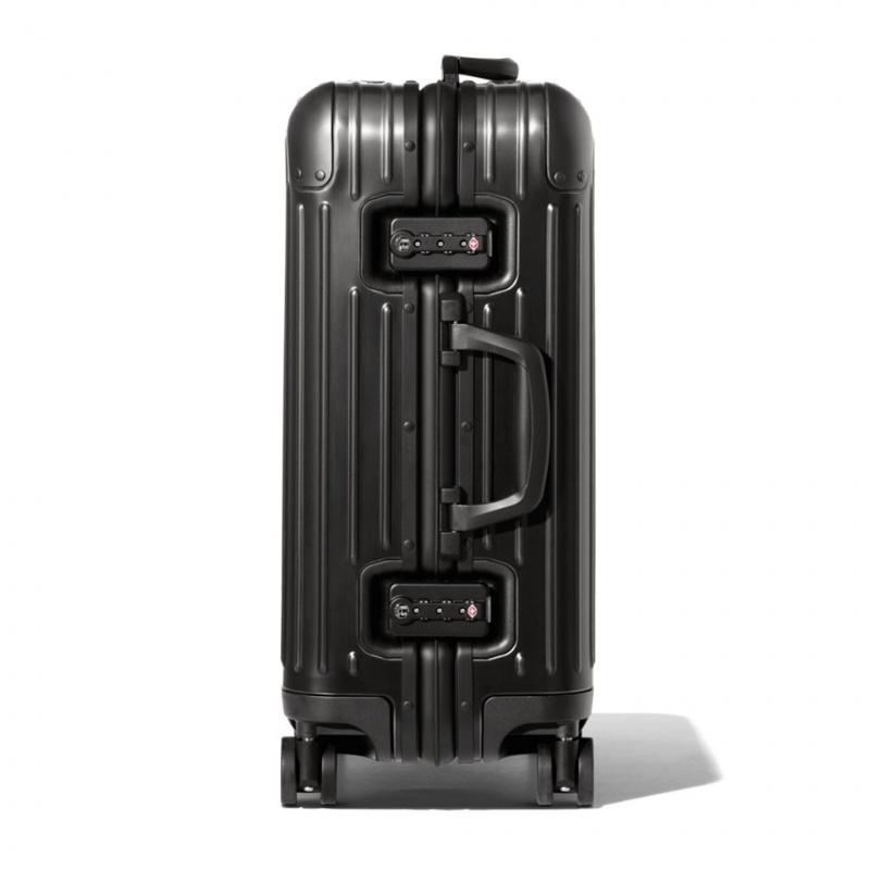 Rimowa Original Cabin Carry-On Aluminum Koffer Schwarz Sale Deutschland NRZQY-5163