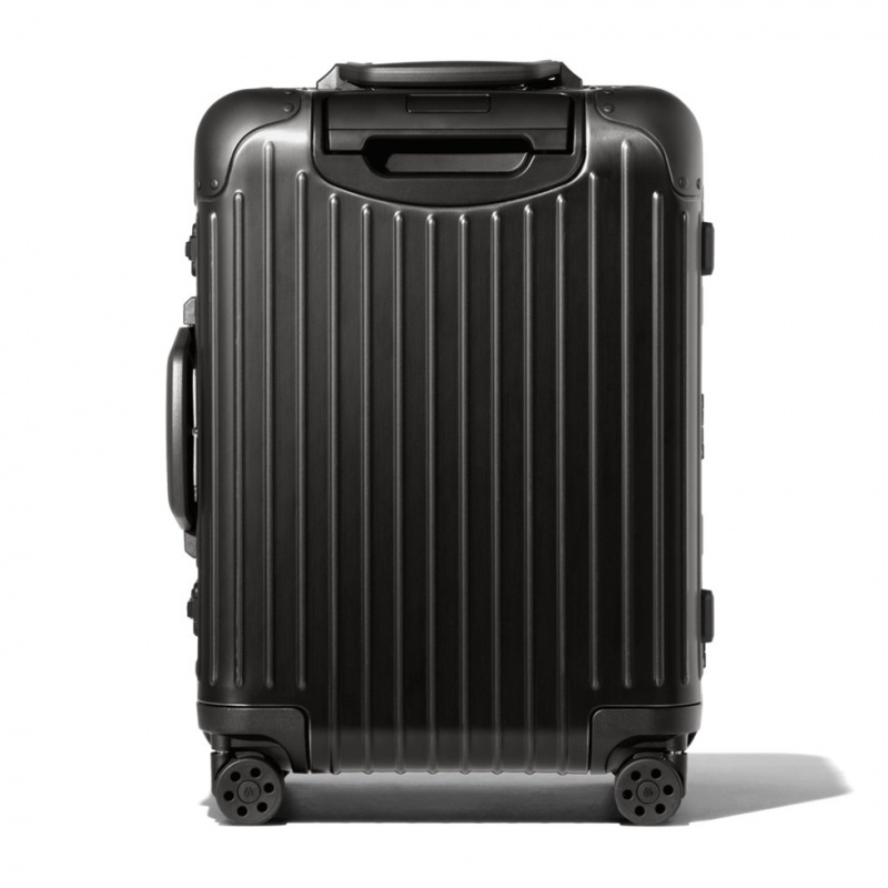 Rimowa Original Cabin Carry-On Aluminum Koffer Schwarz Sale Deutschland NRZQY-5163