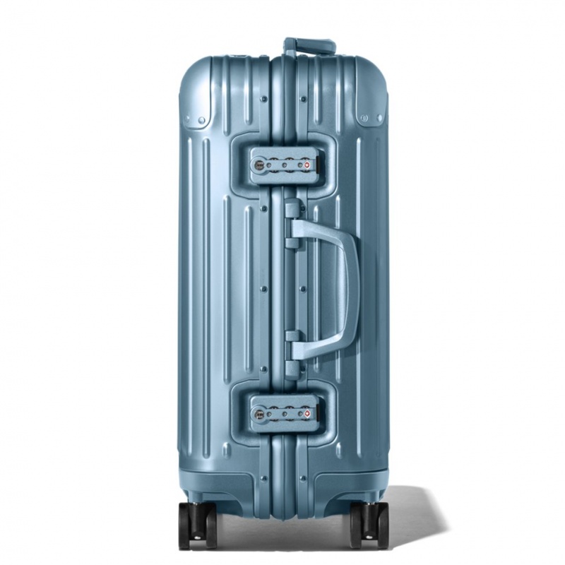 Rimowa Original Cabin Carry-On Aluminum Koffer Blau Sale Deutschland MORNI-8452