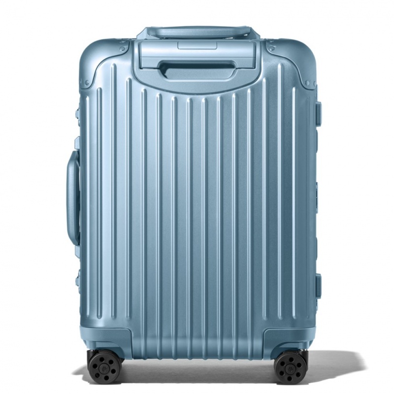 Rimowa Original Cabin Carry-On Aluminum Koffer Blau Sale Deutschland MORNI-8452