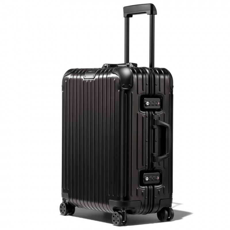 Rimowa Original Cabin Plus Aluminum Koffer Schwarz Sale Deutschland QHGIZ-4619