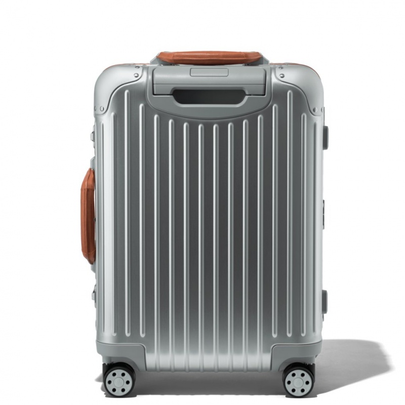 Rimowa Original Cabin Twist in Silver & Brown Koffer Braun Sale Deutschland JQVRW-0628