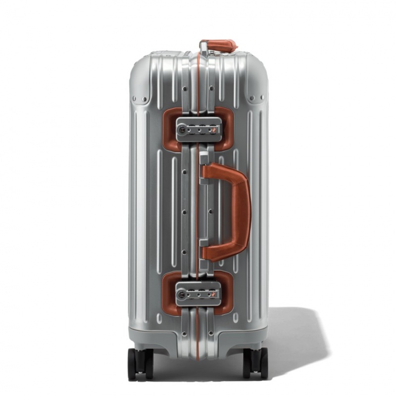 Rimowa Original Cabin Twist in Silver & Brown Koffer Braun Sale Deutschland JQVRW-0628