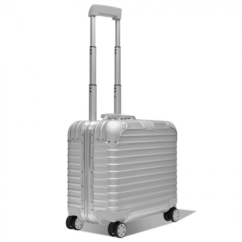 Rimowa Original Compact Convertible Wheeled Briefcase in Aluminium Koffer Silber Sale Deutschland JMAYC-2397