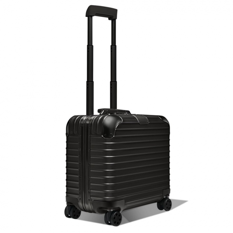 Rimowa Original Compact Wheeled Briefcase in Aluminum Koffer Schwarz Sale Deutschland AYEBJ-7586