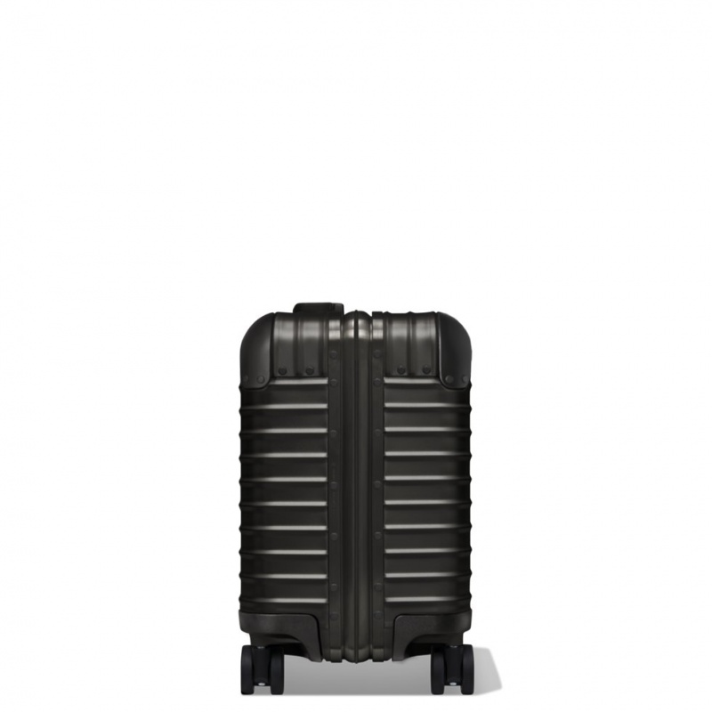 Rimowa Original Compact Wheeled Briefcase in Aluminum Koffer Schwarz Sale Deutschland AYEBJ-7586