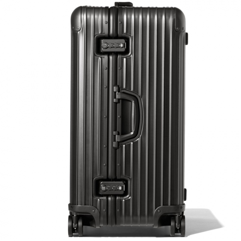 Rimowa Original Trunk Large Aluminum Koffer Schwarz Sale Deutschland OREPT-4126