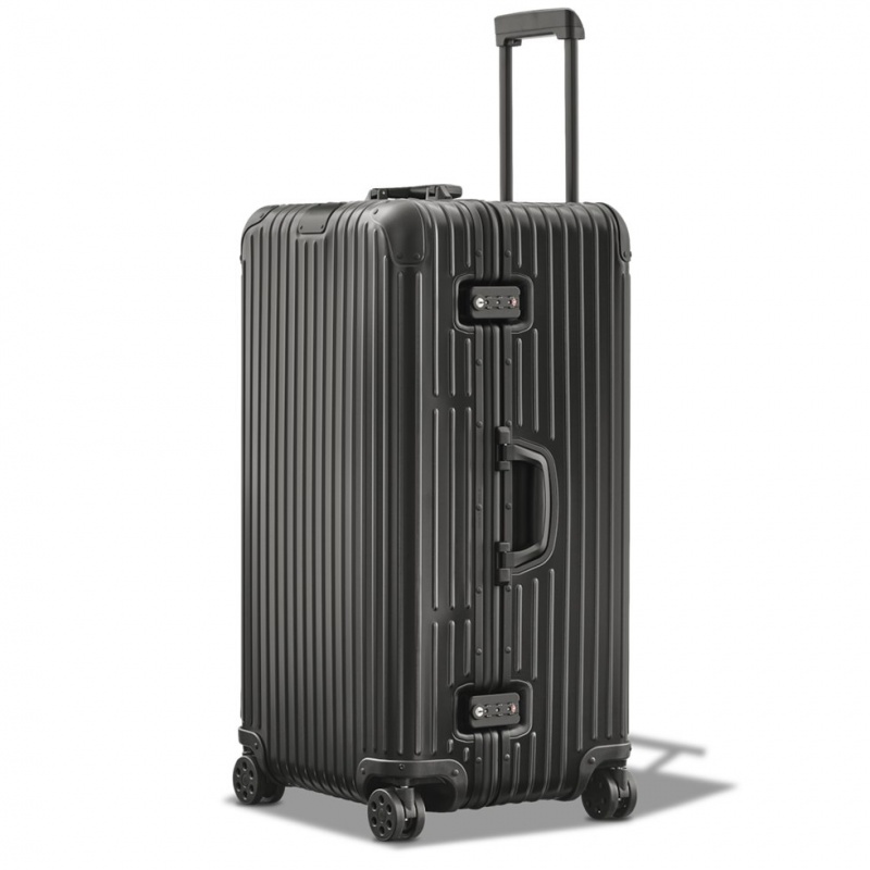 Rimowa Original Trunk Plus Large Aluminium Koffer Schwarz Sale Deutschland WEUMO-0294