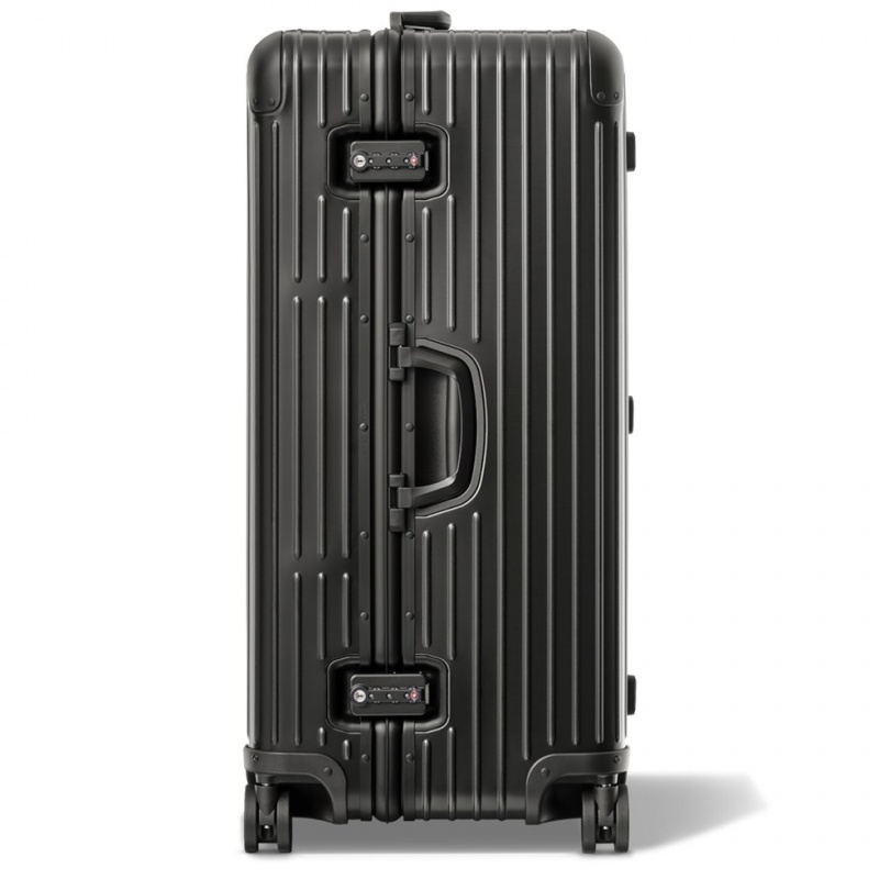 Rimowa Original Trunk Plus Large Aluminium Koffer Schwarz Sale Deutschland WEUMO-0294