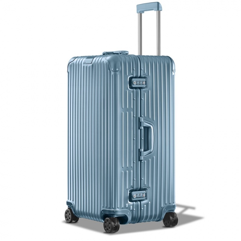 Rimowa Original Trunk Plus Large Aluminum Koffer Blau Sale Deutschland VCBSG-4317