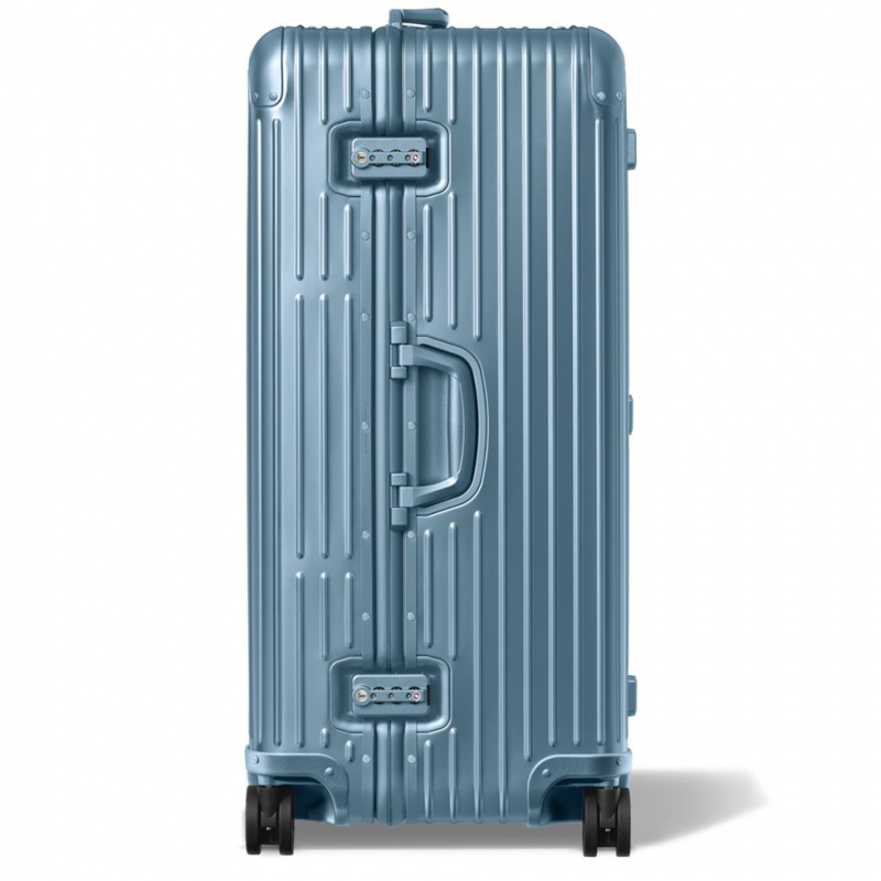 Rimowa Original Trunk Plus Large Aluminum Koffer Blau Sale Deutschland VCBSG-4317