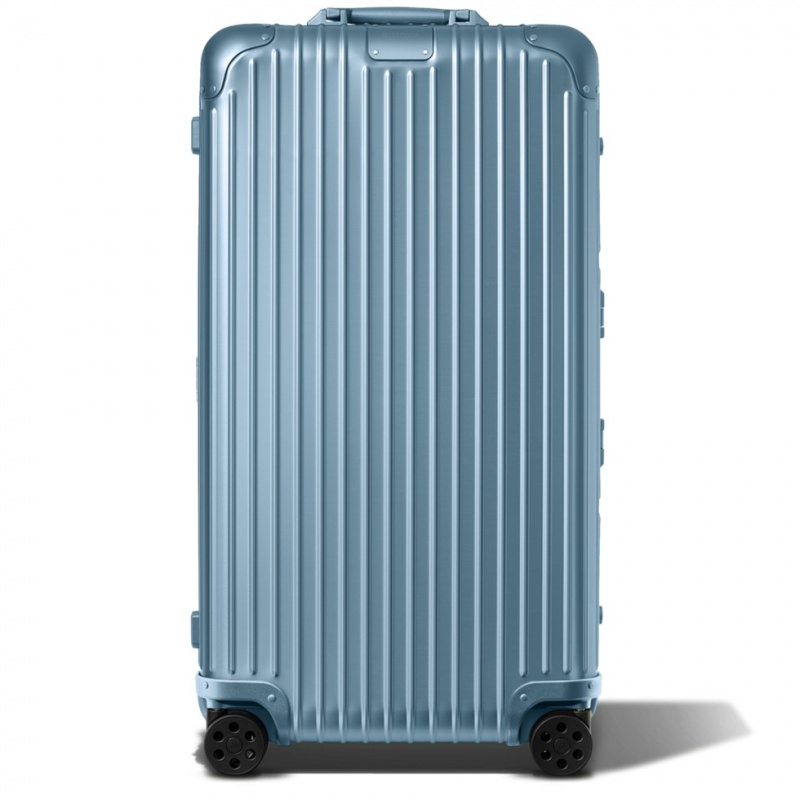 Rimowa Original Trunk Plus Large Aluminum Koffer Blau Sale Deutschland VCBSG-4317