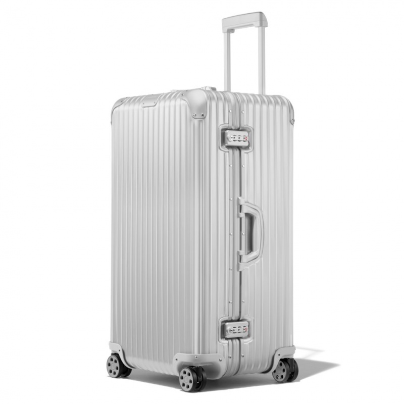 Rimowa Original Trunk Plus Large Aluminum Koffer Silber Sale Deutschland RZCXY-8267