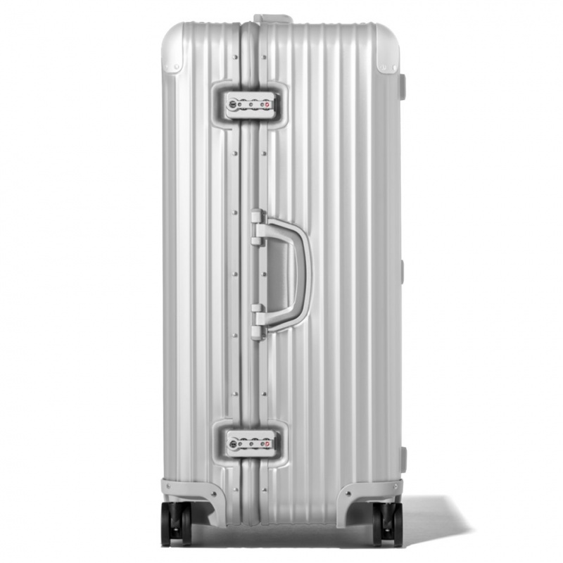 Rimowa Original Trunk Plus Large Aluminum Koffer Silber Sale Deutschland RZCXY-8267