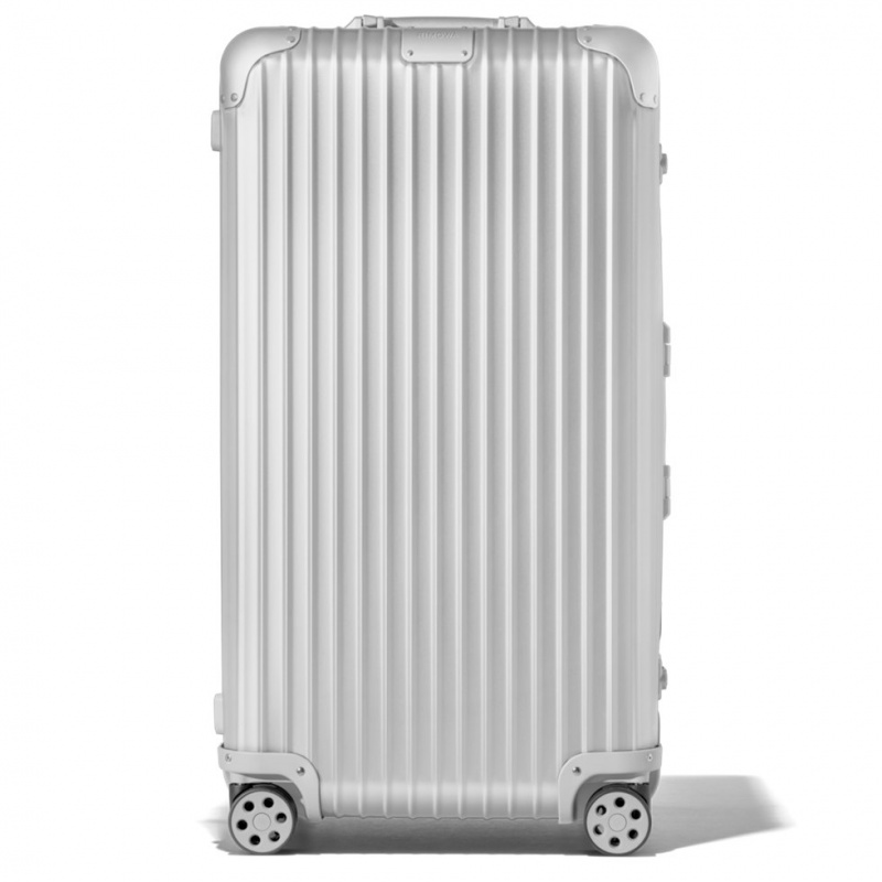 Rimowa Original Trunk Plus Large Aluminum Koffer Silber Sale Deutschland RZCXY-8267