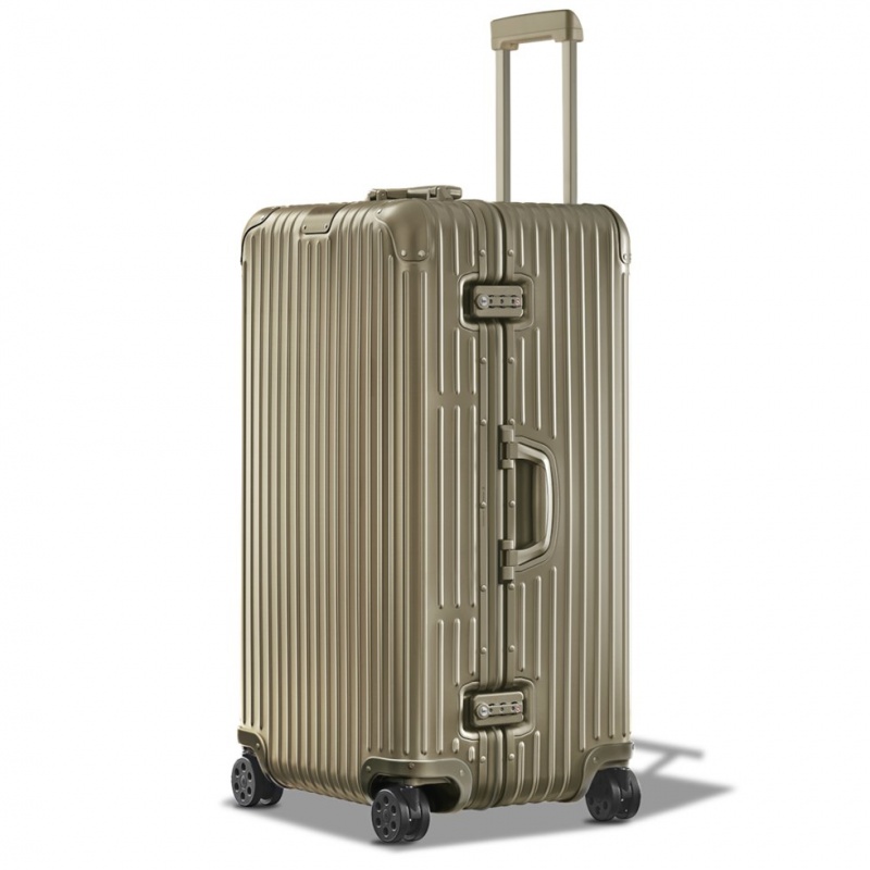 Rimowa Original Trunk Plus Large Aluminum Koffer Silber Sale Deutschland EXINJ-5217