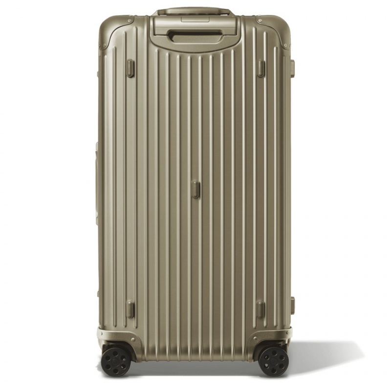 Rimowa Original Trunk Plus Large Aluminum Koffer Silber Sale Deutschland EXINJ-5217