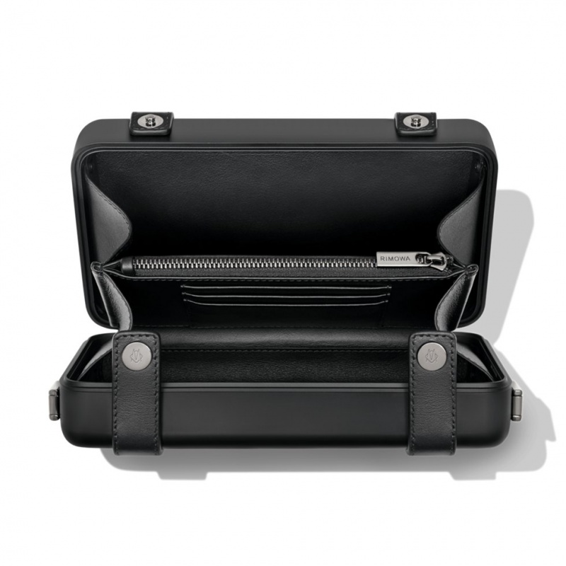 Rimowa Personal Aluminum Umhängetasche Schwarz Sale Deutschland ZHGWY-4819